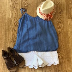 Wishlist Apparel Chambray Tank Top - Medium